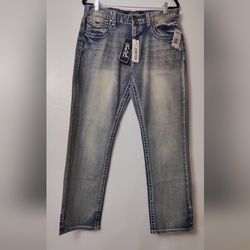 True Luck Men's Style:TL22032904 Color: Blue Full Blast Size‎ 34x30 MSRP:60. 00